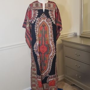 Kente Print Dress